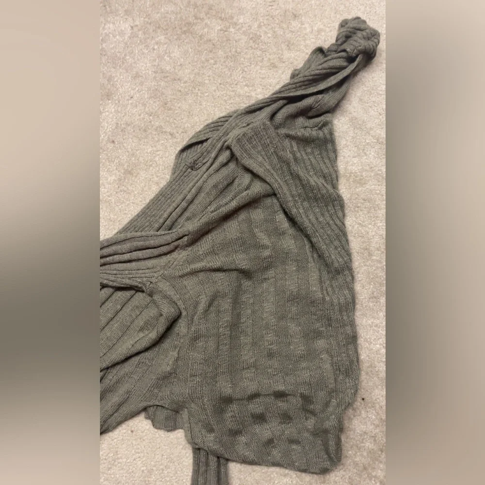 Olive green cardigan - Picture 2 of 2